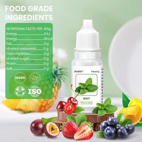 SUKVTDY strawberry flavor oil bottle for lip gloss and desserts