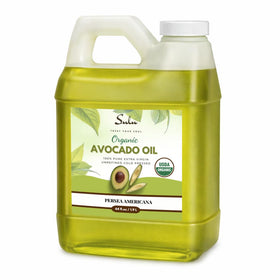 Sulu Organics avocado oil raw bottle for cooking and skin care