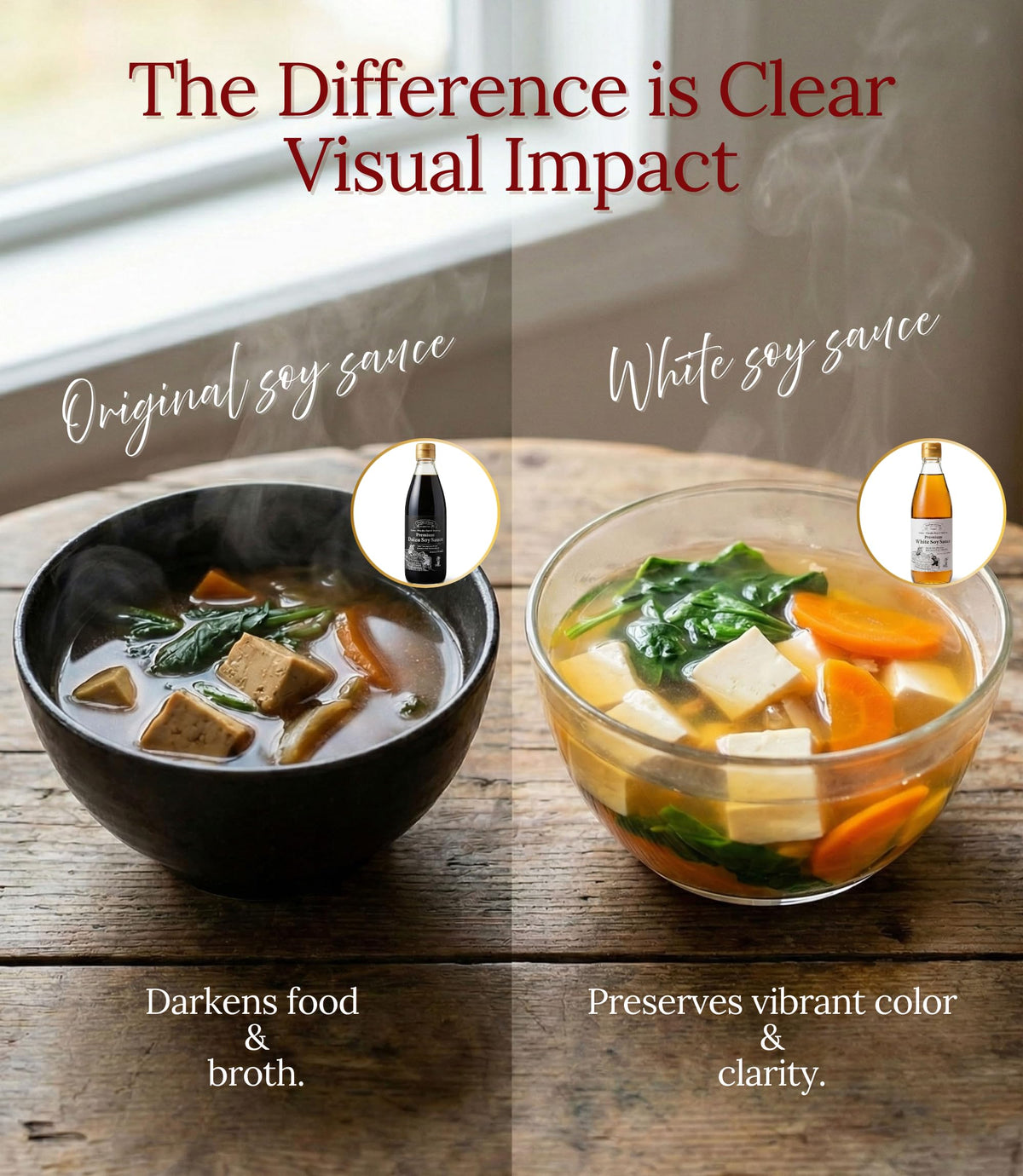 SUMIRE Shiro Shoyu keeps broth clear while delivering subtle umami.