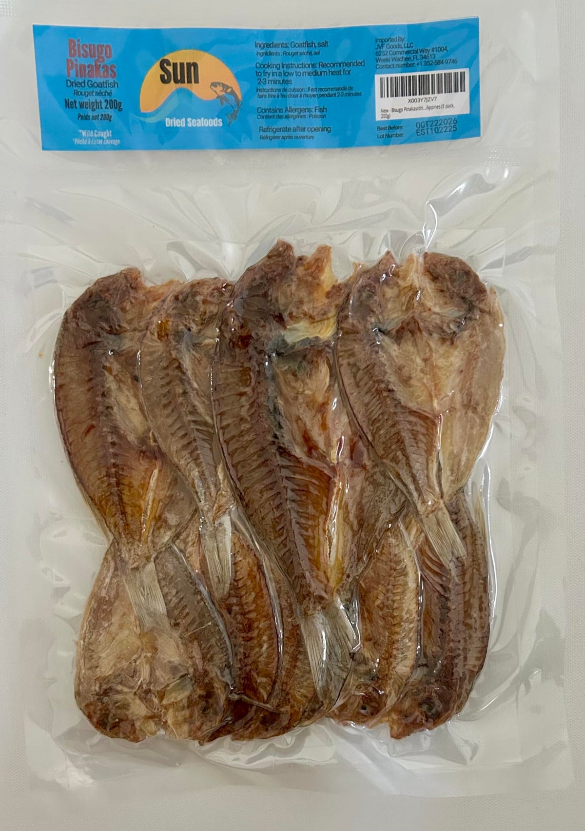 Sun Dried Seafoods Bisugo Pinakas slices drying process highlights natural sun drying.