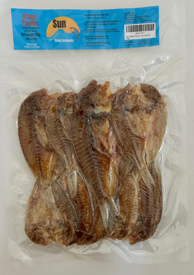 Sun Dried Seafoods Bisugo Pinakas slices drying process highlights natural sun drying.