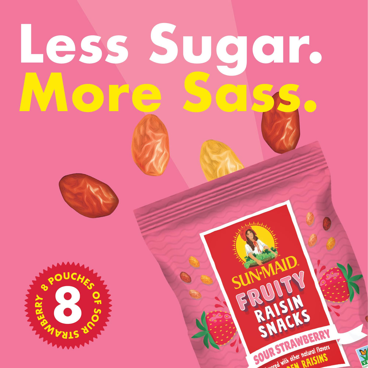 Sun-Maid 24-count variety pack—versatile family snack option