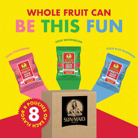 Sun-Maid Sour Watermelon pouch for school lunches