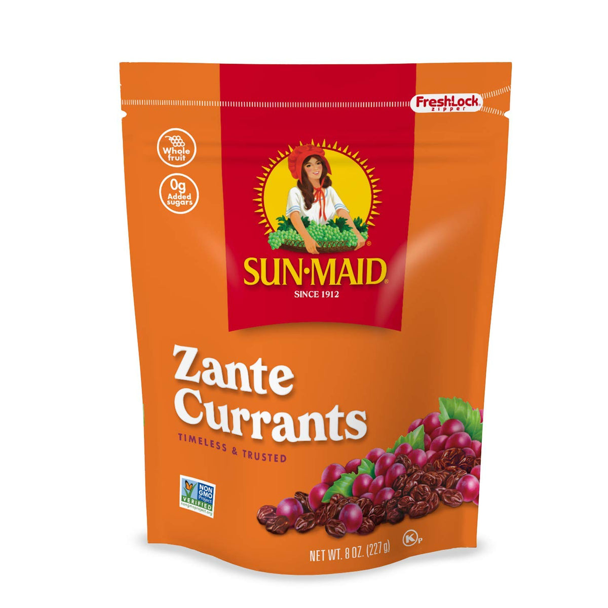 Sun-Maid Zante Currants amber close-up showing natural sweetness.