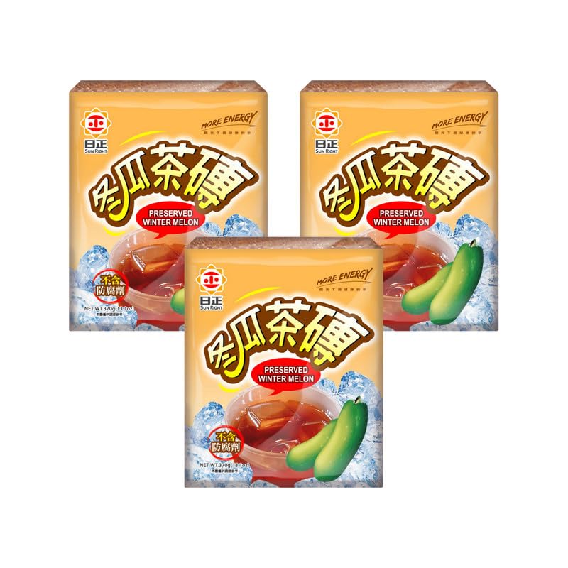 Sun Right Winter Melon Sugar Bricks packaging photo showing easy storage.