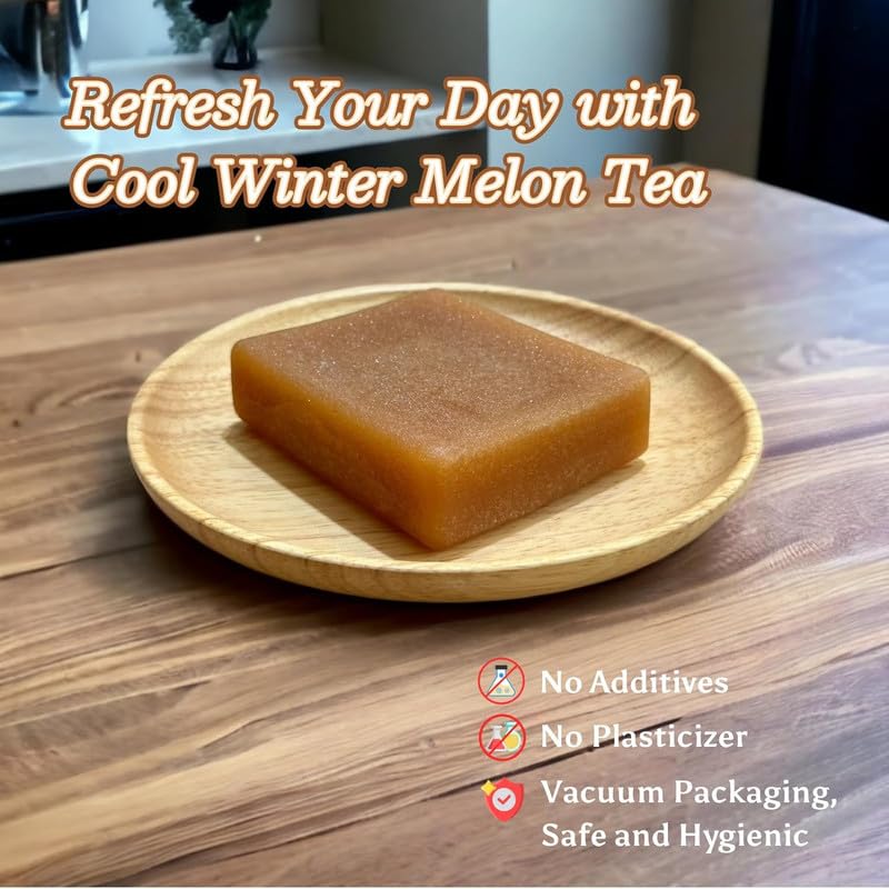 Sun Right Winter Melon Sugar Bricks vegan, gluten-free, non-GMO label.