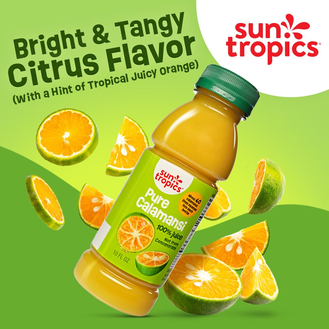 Sun Tropics calamansi cocktail mixer pairs well with sauces and marinades.