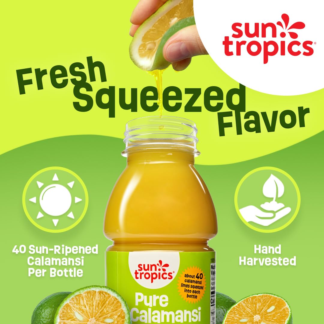 Sun Tropics calamansi dressing image hints at tangy vinaigrette ideas.