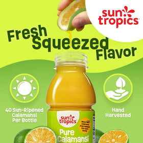 Sun Tropics calamansi dressing image hints at tangy vinaigrette ideas.