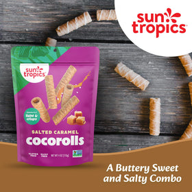 Espresso flavor CocoRolls with coffee-inspired coconut cream notes