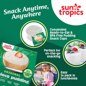 Sun Tropics dairy-free BPA-free cups for safe everyday enjoyment
