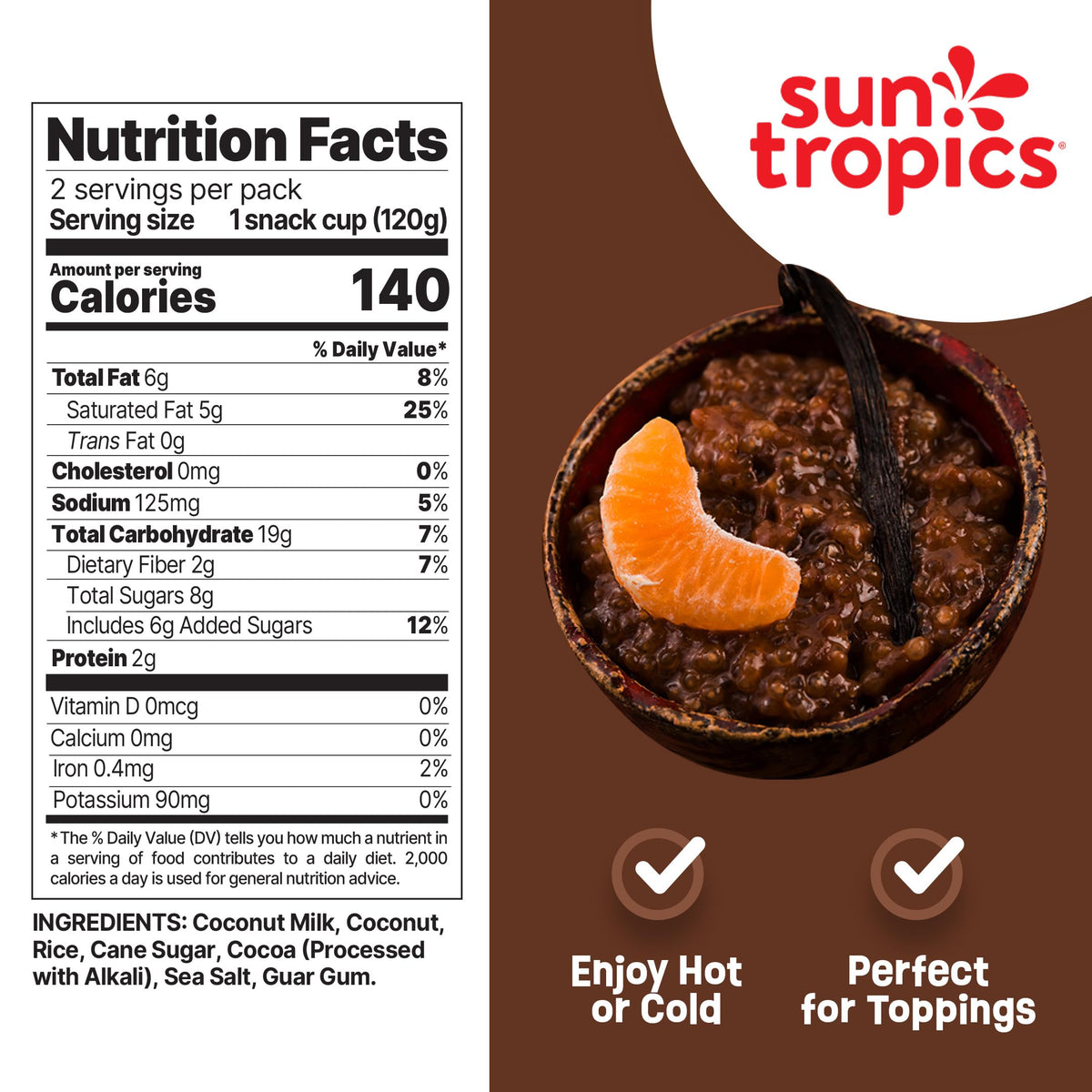 Family-owned Sun Tropics brand supporting farmers and families.