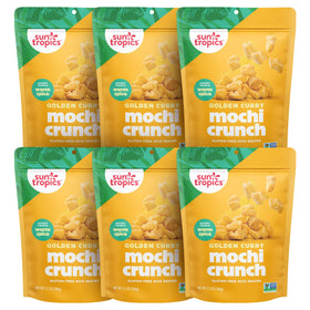 Sun Tropics Mochi Snack Bites Sea Salt Pack, gluten-free crunch for on-the-go