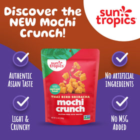 Serving idea with Sun Tropics mochi bites paired with dips for sharing