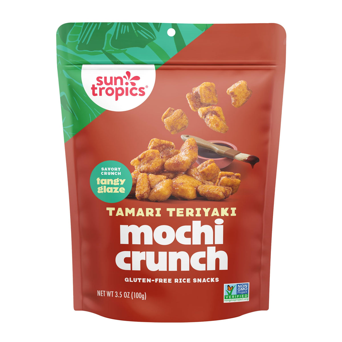 Sun Tropics Mochi Snack Bites Thai Bird Sriracha adds bold aroma