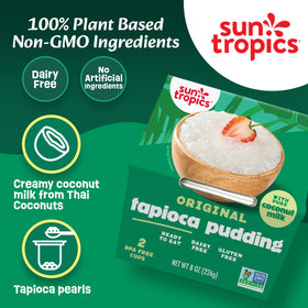 Sun Tropics ready-to-eat 4oz cups for convenient snacking