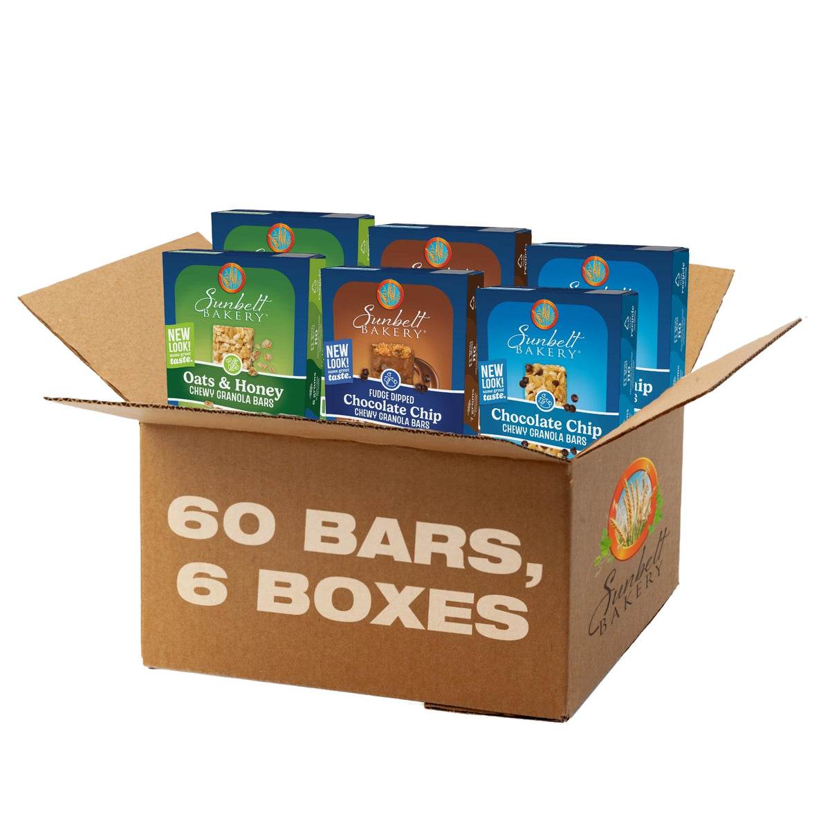 Sunbelt Bakery Fan Favorites Pack display for on-the-go snacking.