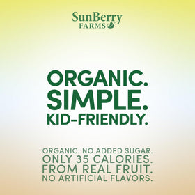 Sunberry Farms No artificial flavors or colors for everyday hydration