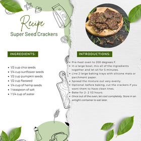 Sunbest Natural Super Seeds Mix kitchen scene underlines organic, unrefined quality