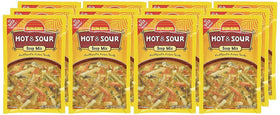 SUNBIRD hot and sour soup mix packaging—easy-to-store for quick weeknight meals.
