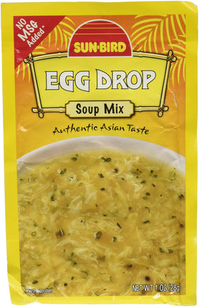 Sunbird Mix Soup Egg Drop bottle pour reveals savory aroma and quick prep