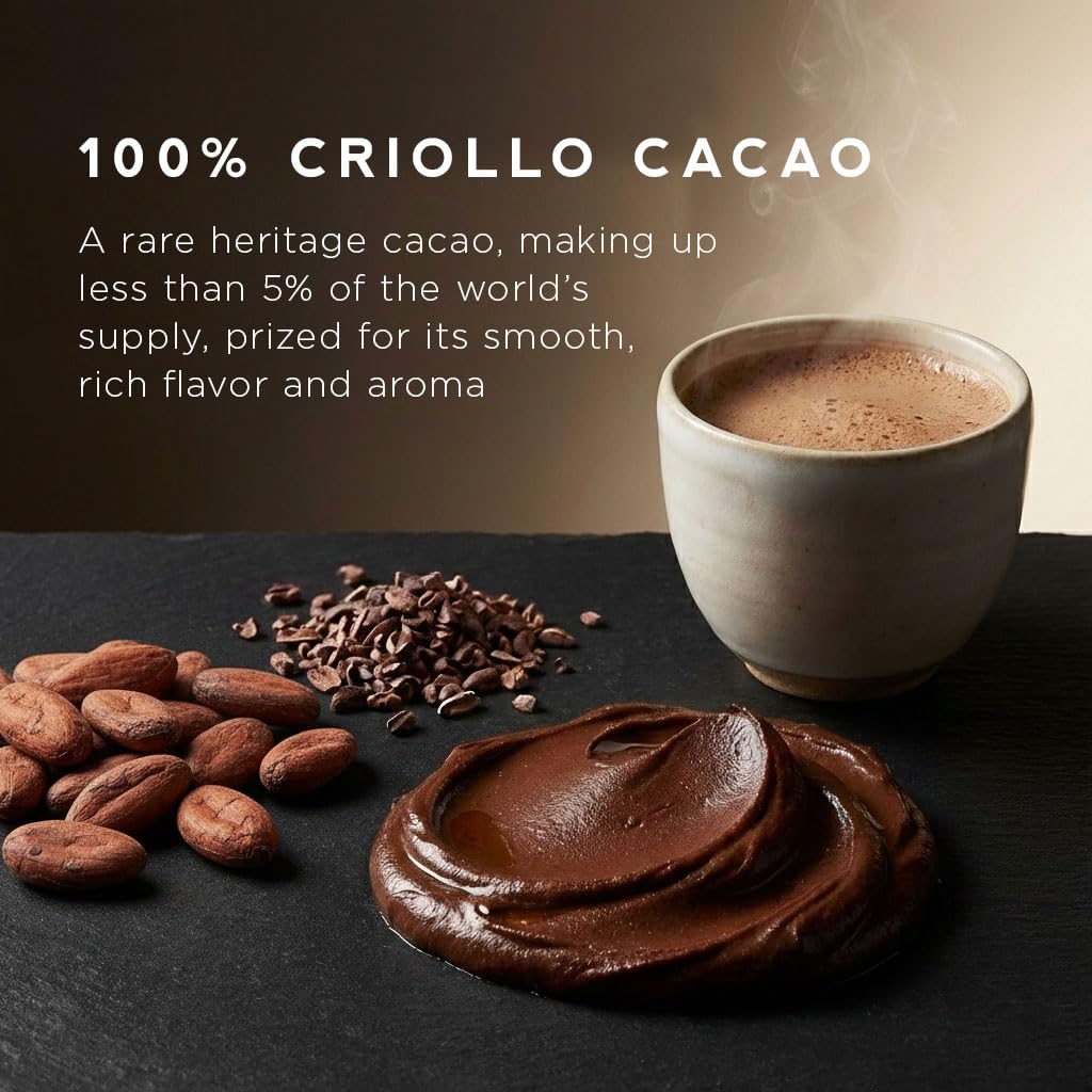 Sunbird Organics velvety cacao creates smooth, soothing drinks to support calm focus.
