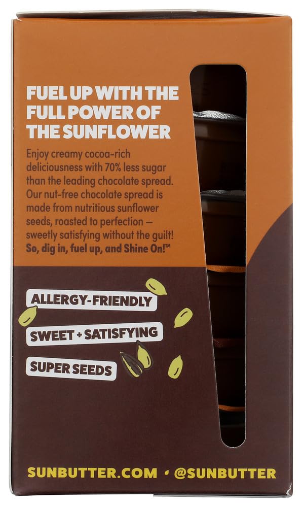 SunButter On The Go Chocolate Cups served in hand demonstrates grab-and-go portability