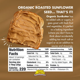 SunButter roasted seeds rich flavor jar enhances savory sandwiches.