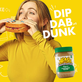 SunButter school-safe snack in lunchbox for nut-free meals.