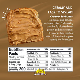 SunButter spread on toast showcasing its plant-based protein boost.