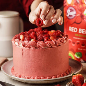 Suncore Foods Red Beet Powder used in baking to color treats subtly.