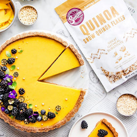 Stir Snow Quinoa Flakes into desserts for subtle quinoa nuttiness.