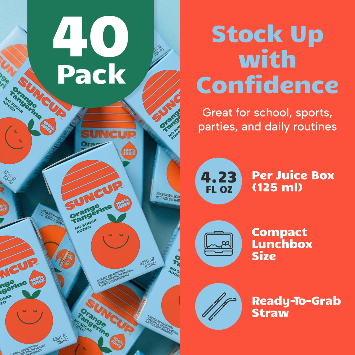 SunCup gluten-free, Star-K Kosher certified and Smart Snacks compliant for schools
