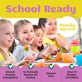 SunCup in a school cafeteria illustrating trusted, kid-friendly juice packaging