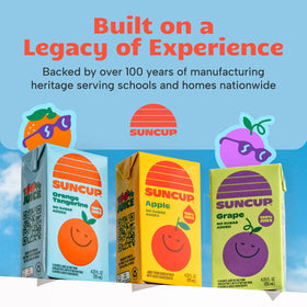 SunCup sustainable packaging reduces waste while keeping juice fresh