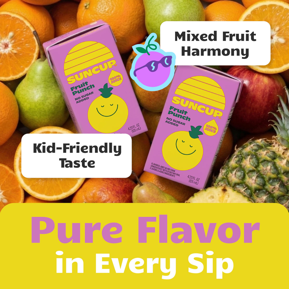 SunCup USA-made family business branding on packaging