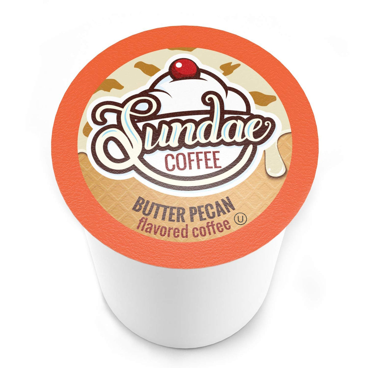 Sundae Coffee Butter Pecan pod close-up for Keurig 2.0 compatibility