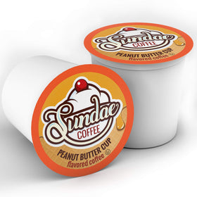 Sundae Coffee Peanut Butter Cup pod for creamy, indulgent brew