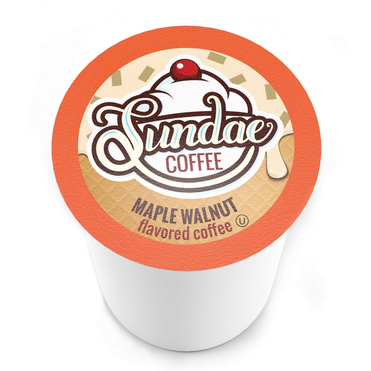 Close-up of Sundae Maple Walnut Arabica beans.