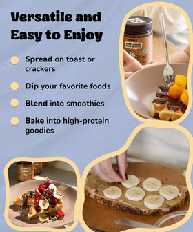 Sunfly Sunflower Butter oats bowl demonstrates easy protein-rich morning meal.
