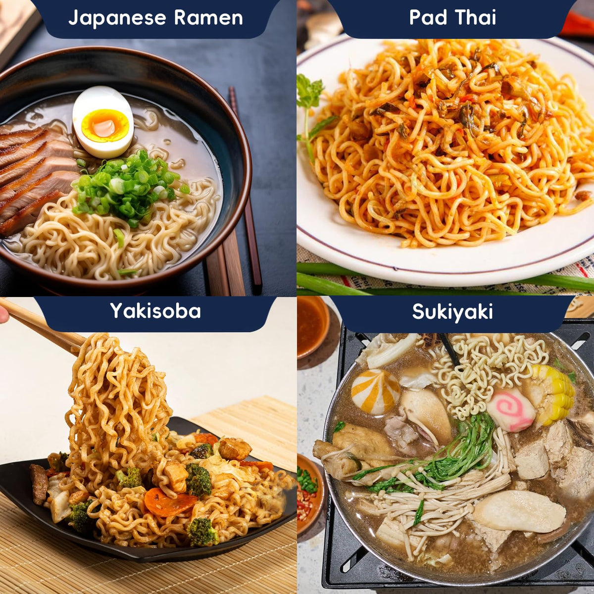 SUNGIVEN noodles without additives empower clean eating.