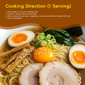 SUNGIVEN ramen ready in 1 minute for speedy meals.