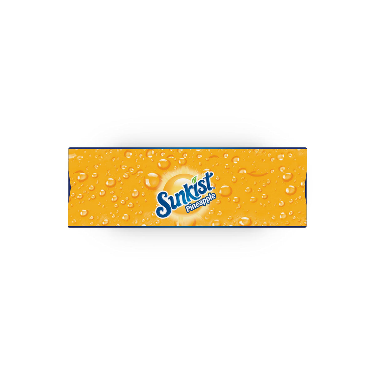 Resealed Sunkist Singles-To-Go pineapple packet keeps flavor fresh.