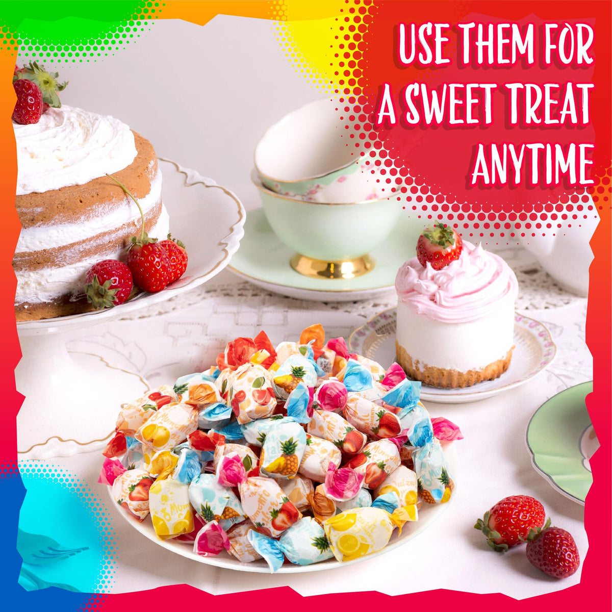 Sunny Island Arcor fruit filled hard candy bulk bag, easy sharing