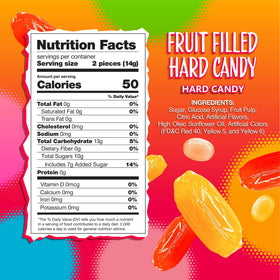 Sunny Island Arcor individually wrapped candies, stays fresh on the go