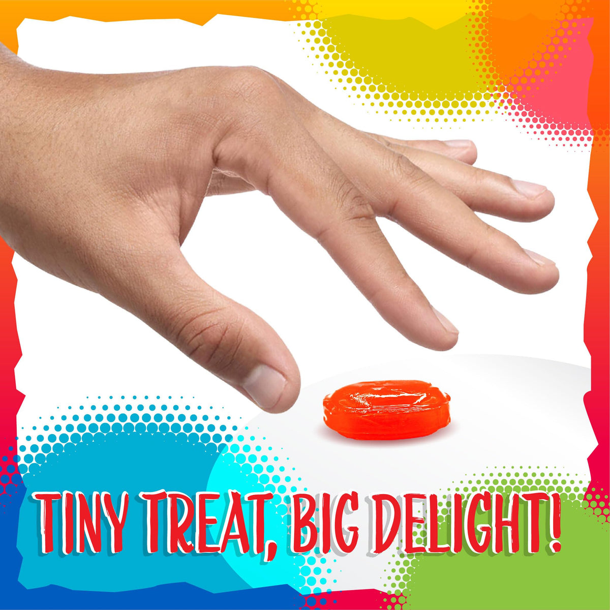 Sunny Island Arcor pineapple fruit filled candy, tropical note for events