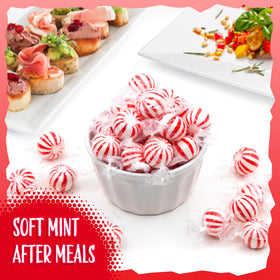 Sunny Island mint candies sprinkled on baked goods for a peppermint topping.