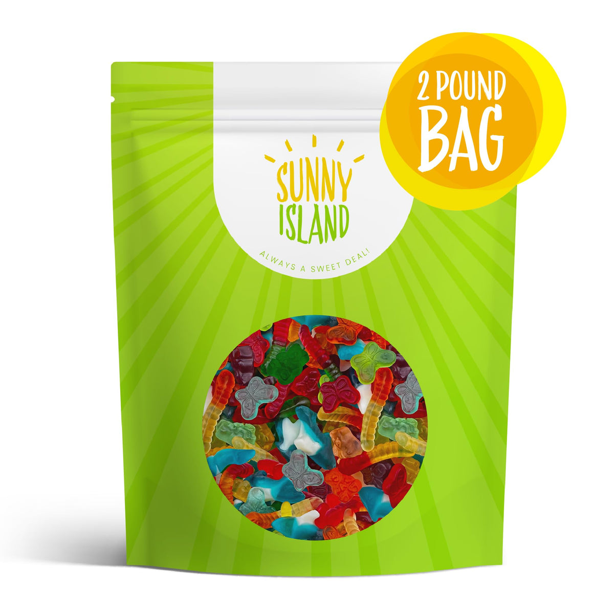 Sunny Island Butterflies gummies bring whimsy to cakes, cupcakes, and toppers.