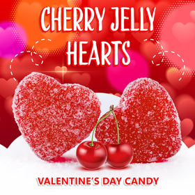 Sunny Island Candy Hearts gift giving idea elegant gelatin-free cherries for sharing.