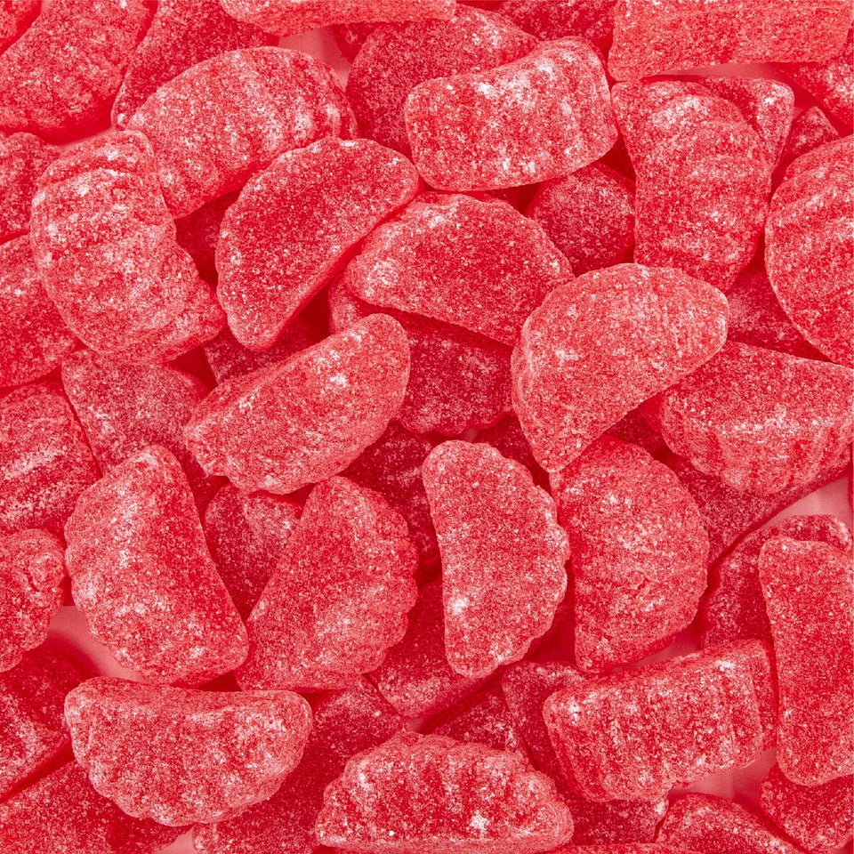 Sunny Island Cherry Slices jelly candy bag front view, ideal for party buffets.
